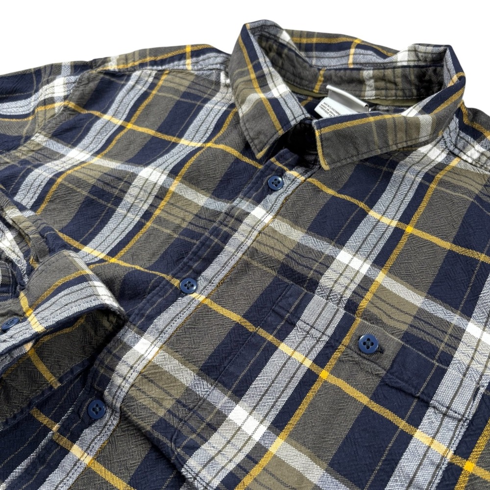 The North Face XXL Plaid Flannel Shirt Gorpcore outdoors Streetwear camping